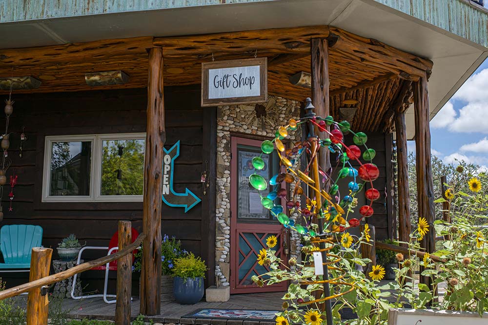 Front porch of the Shops at the Ridge Marketplace