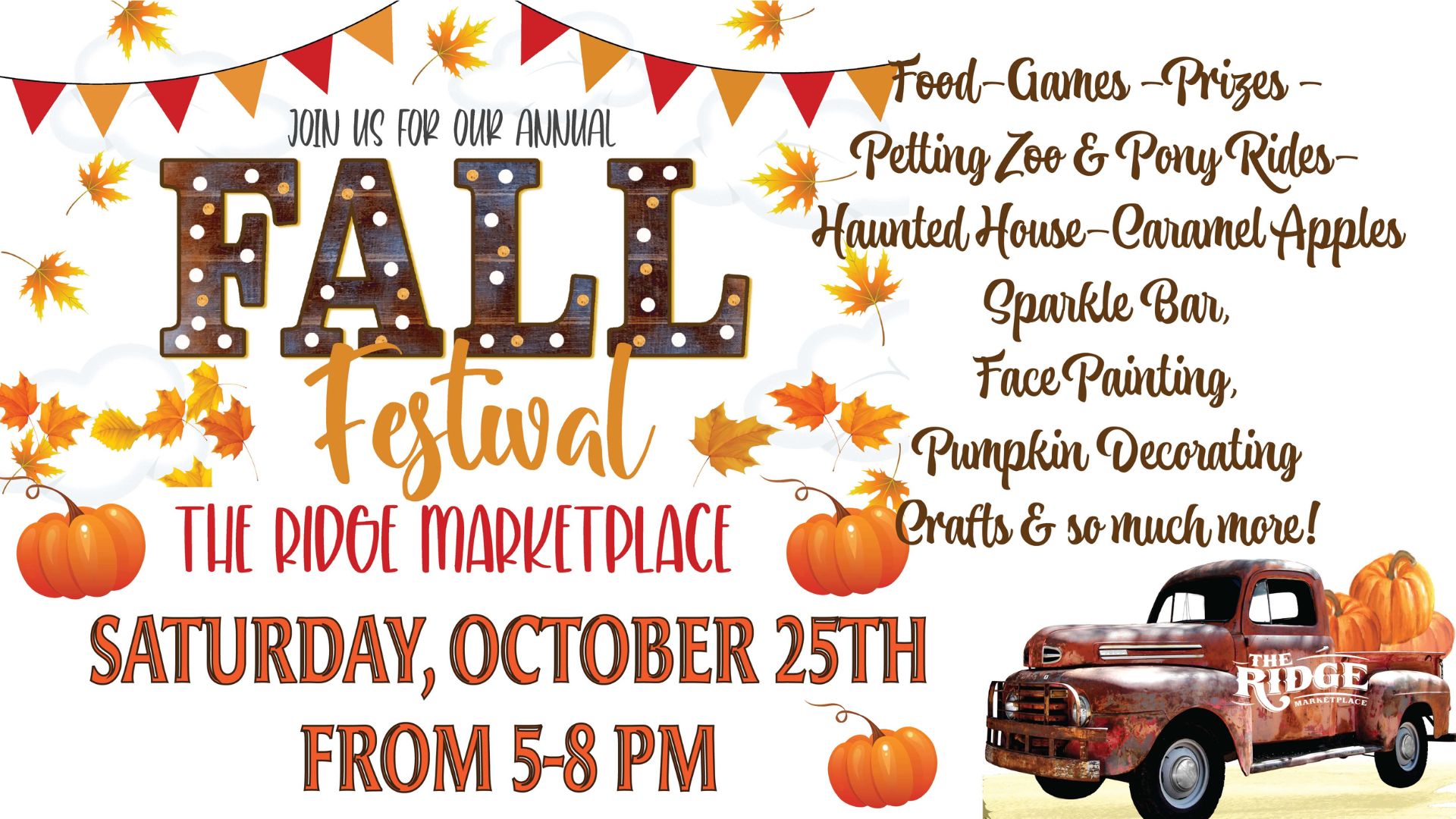 Fall Festival at The Ridge Marketplace